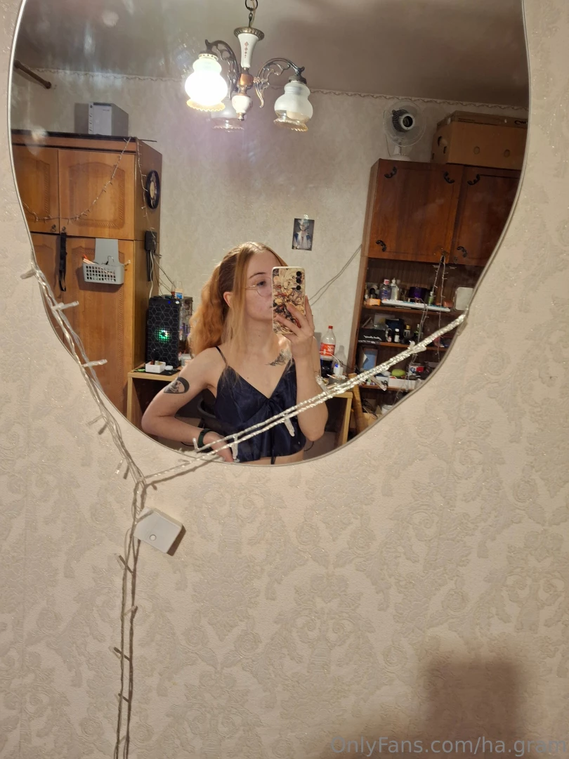 I did my beautiful hair and put on new pajamas and captured it in the part 8 