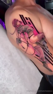 Hey guys just got tattooed and was wondering what you guys thought part 1