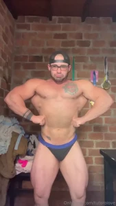 Booooom you baby muscle