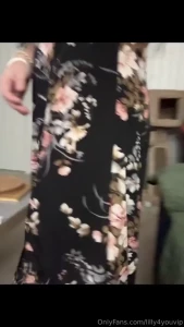 Want a sneak peak of whats under the dress i m wearing before i go out