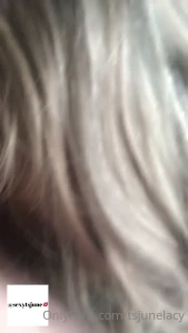 Tbt slurp slurp me with silver hair