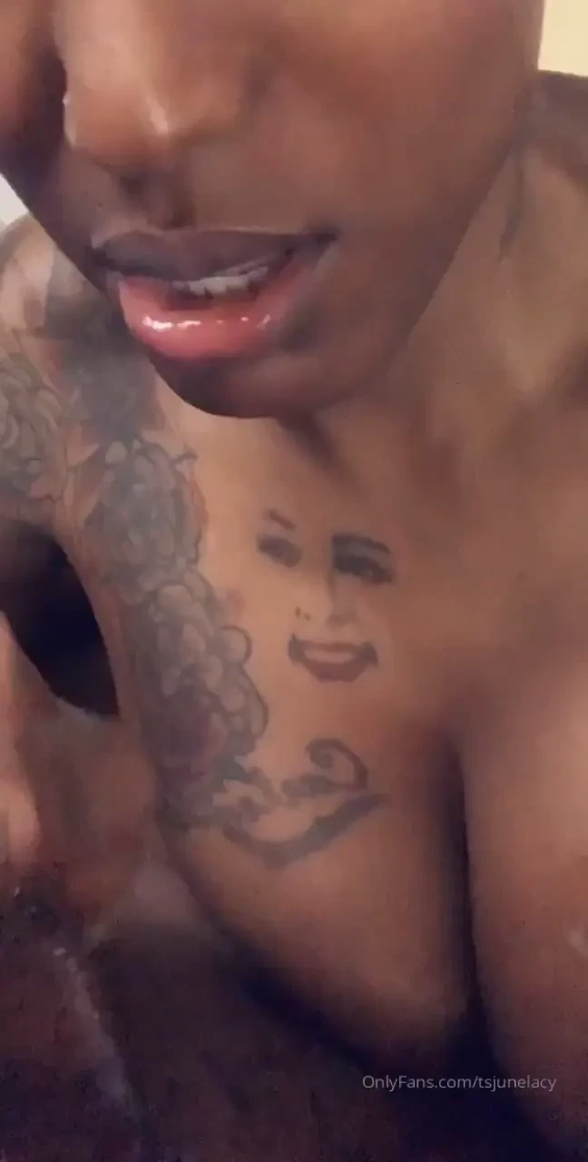 His first time with a tgirl we were hanging out and just kidding asked 