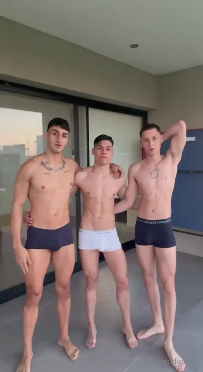 These three guys are looking for a good power-bottom would you like to 