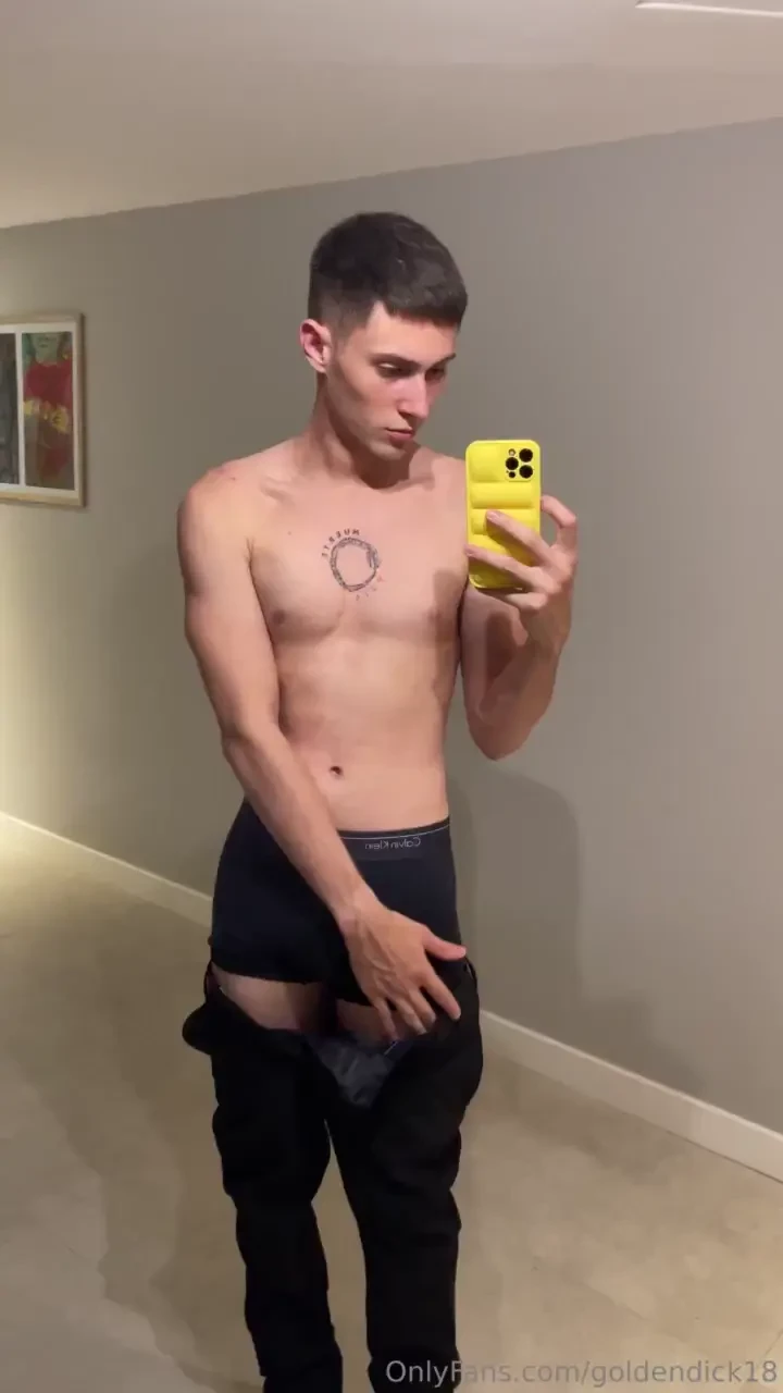 I wanted to take off my black jeans to show you a bit more haha part 1 