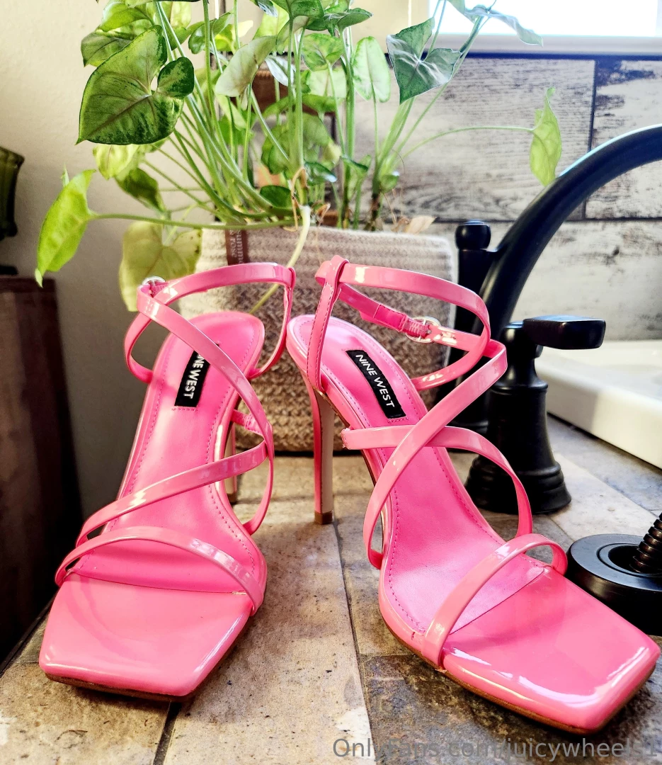 Whoever got me these gorgeous 9 west heels thank you i got them in the 