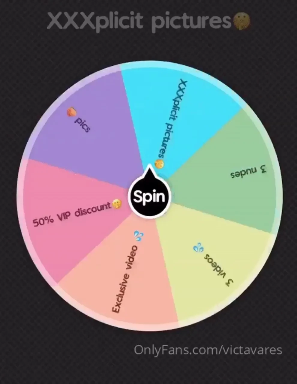 I have a new game idea for you to pic from let s play spin the wheel 