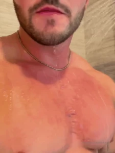 Shower time check your message