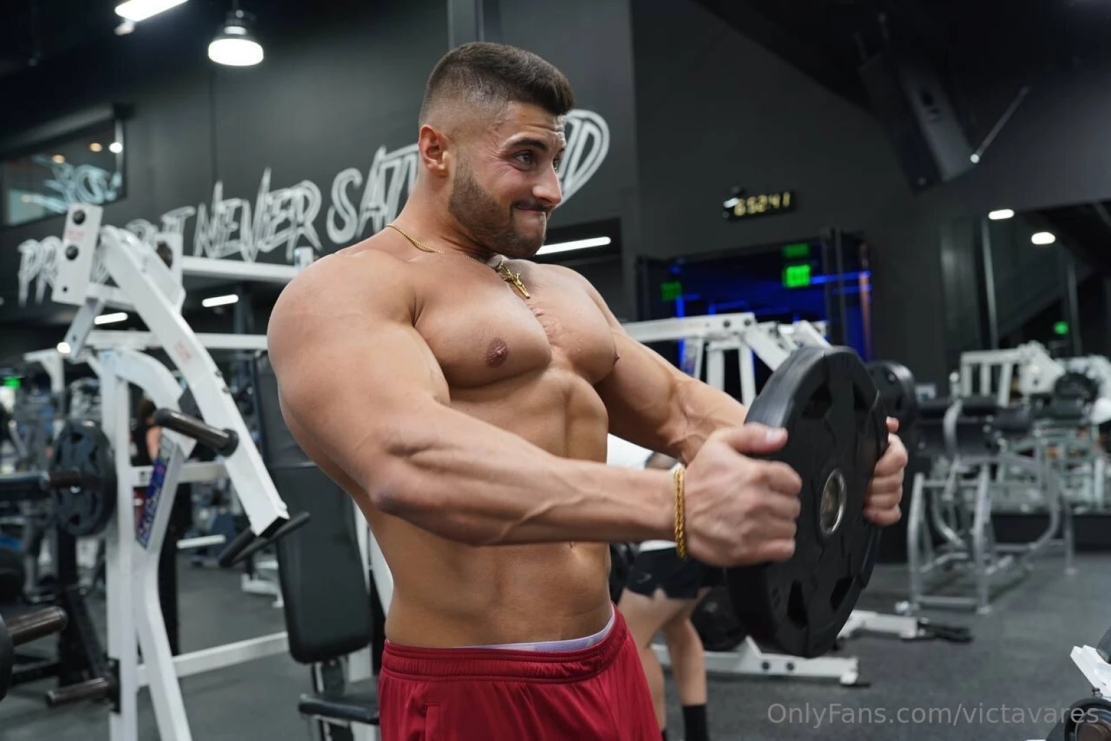 Do you think i look better flexing or with my shirt off i ll let you 