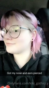 I got my ear lobes pierced and both side of my nose it looks so so