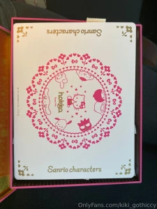 I m just a girl trying to eat hello kitty treats
