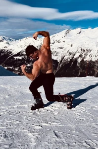 In this frigid place i ll keep you warm