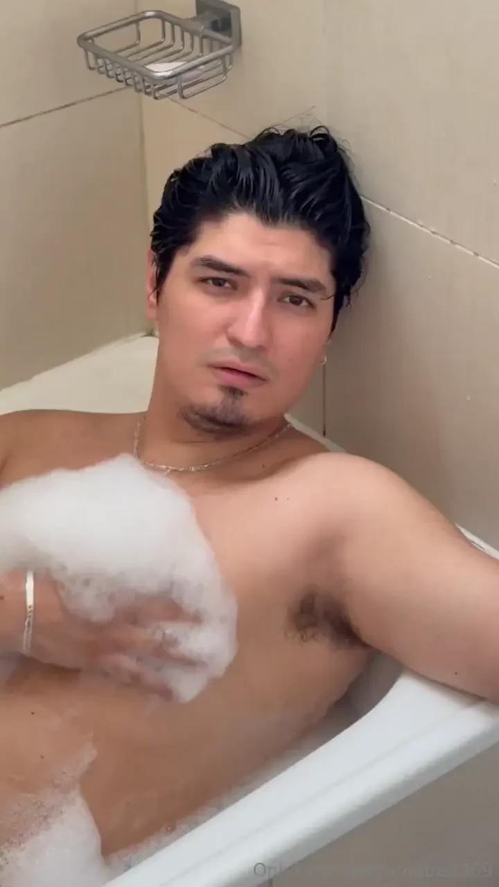 I love to take a bubble bath it makes me very hot 