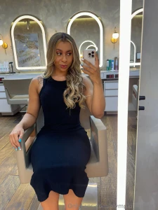 As u can see i really like to get my hair done at the saloon