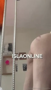 Trailer for tomorrows vid isla dances in front of the mirror in sheer