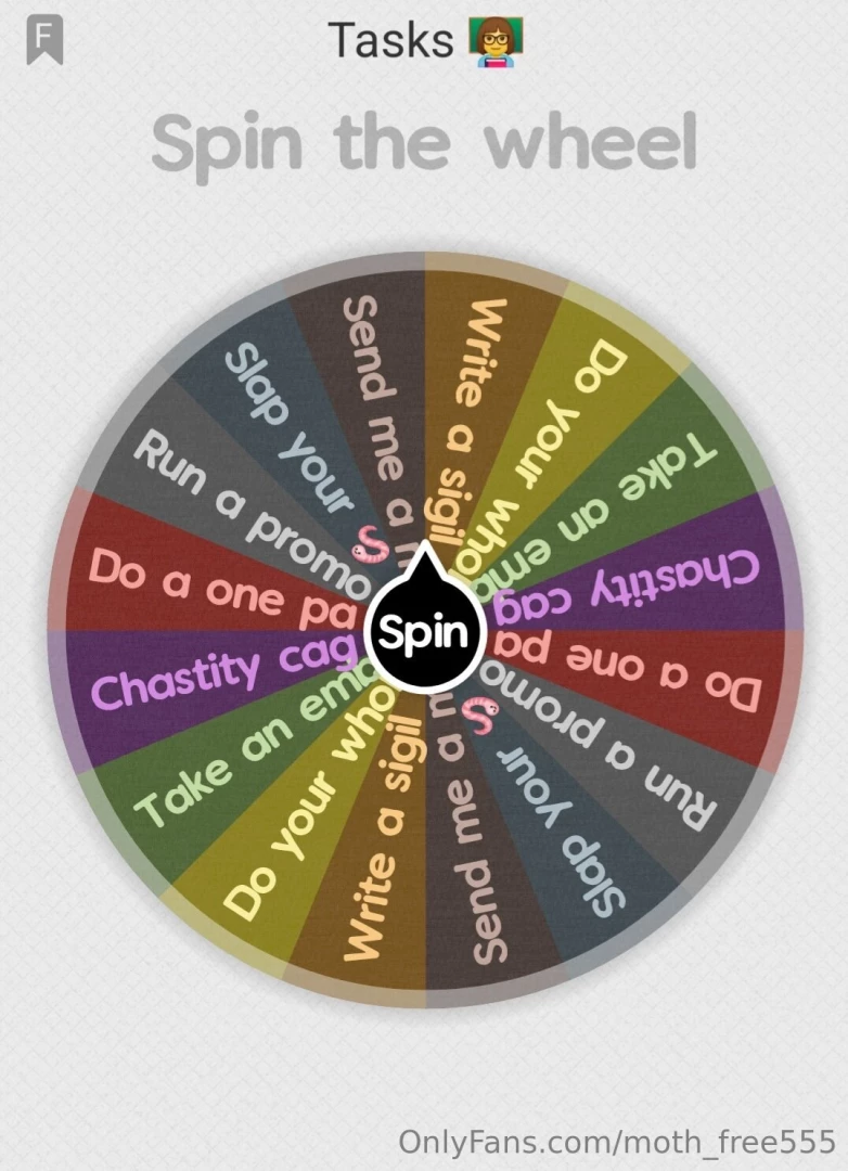 New updated spin wheels 1 content spin wheel 2 random findom femdom 3 part 2 