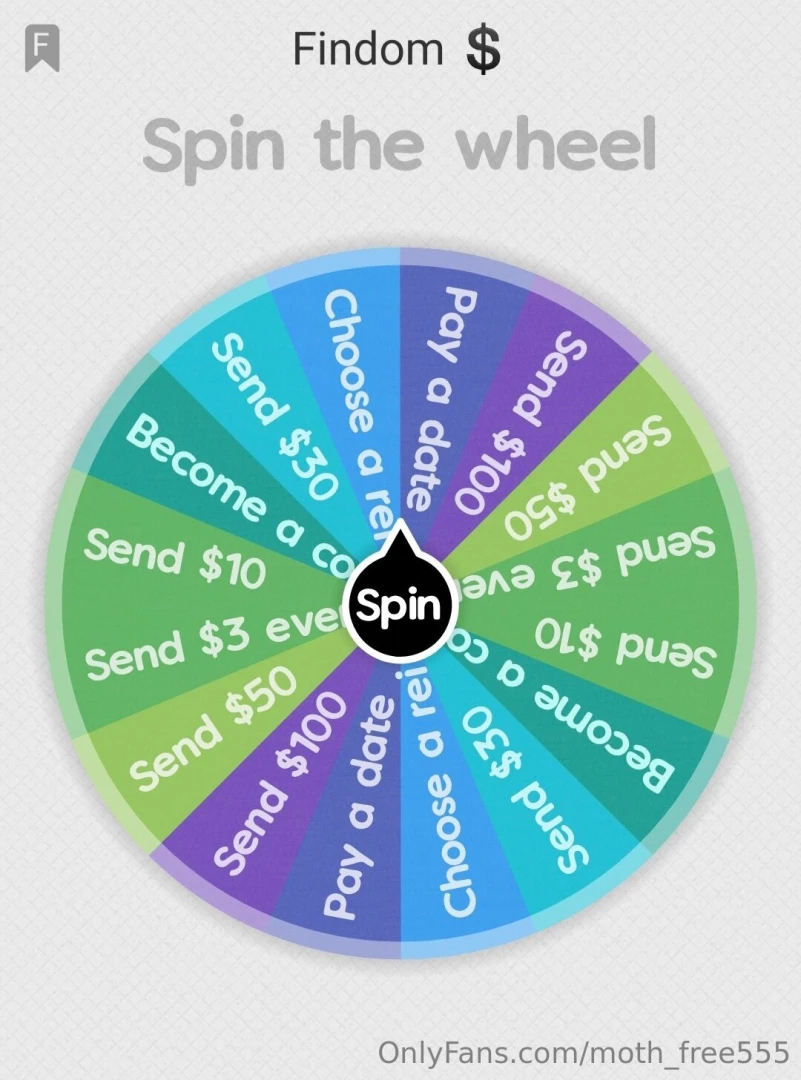 New updated spin wheels 1 content spin wheel 2 random findom femdom 3 part 3 