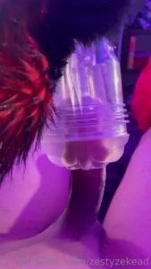 Just the tip teasing is so much fun