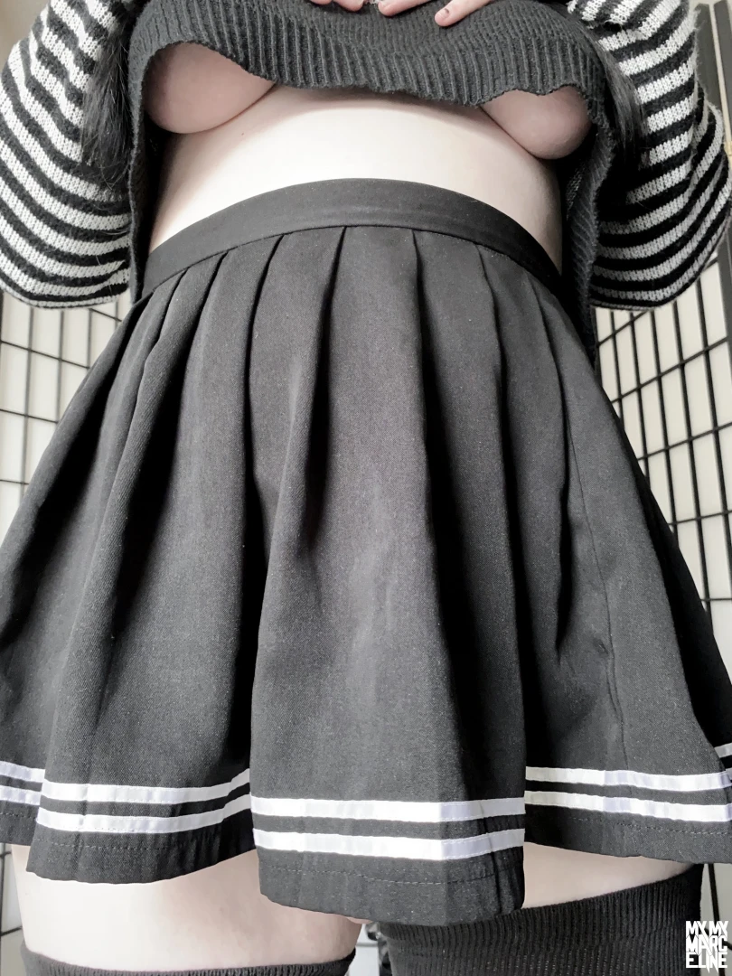 Goth skirt lift pics cause panties are so overrated part 4 