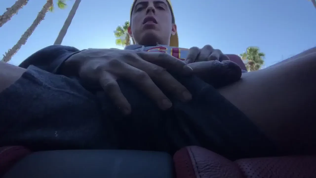 Have you ever jerk off in the back of a convertible car it feels 