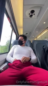 Doing mischief on the train on the first attempt a lady discovered me