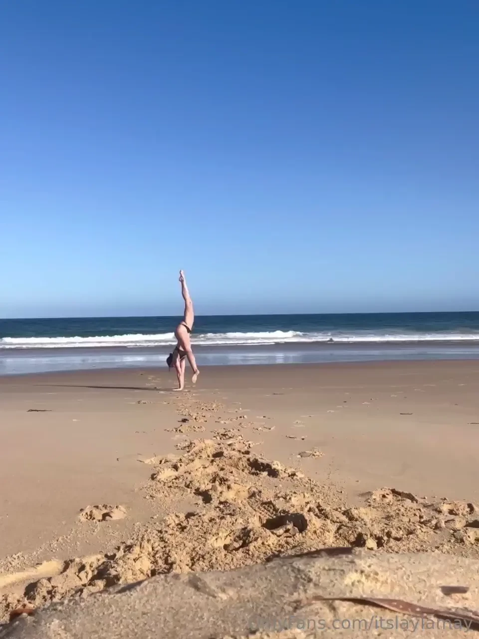 In my baywatch era but still a damn goof who can t resist a cartwheel 