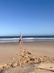 In my baywatch era but still a damn goof who can t resist a cartwheel