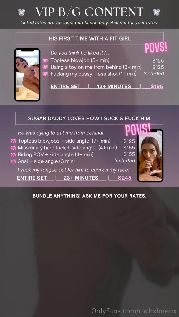 Sugar daddy set is the new one if this is not your first purchase you part 1 
