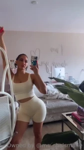 Intimate moments over video chat or a few flirty pics part 1