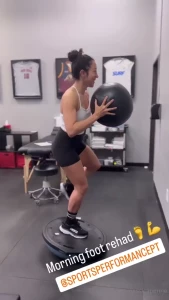 My foot rehab is picking up and i m feeling it getting stronger