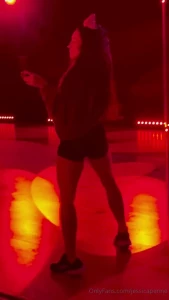 Celebrating the boot coming off with my first dance class and some