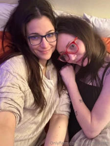 Blairwaldorf91 and i last night she was feeling under the weather so i