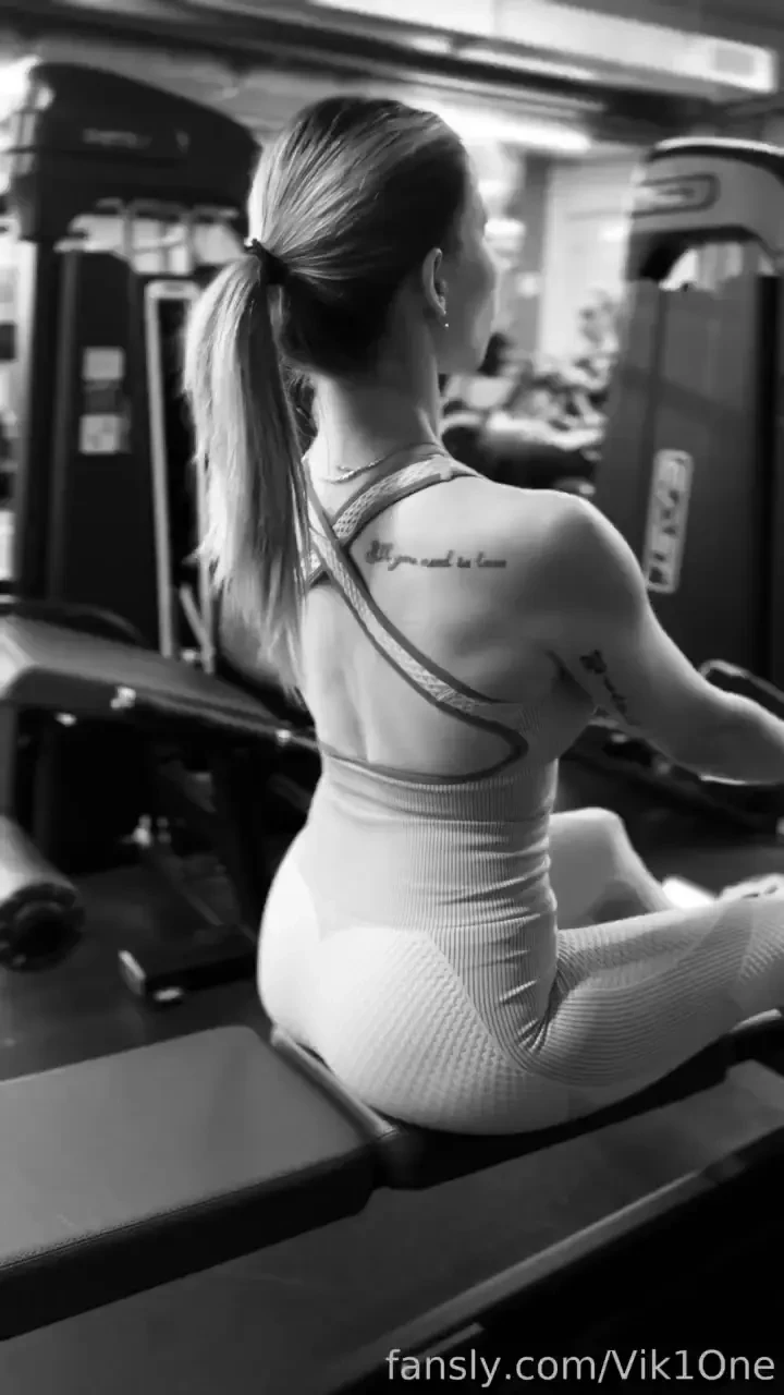 Do you like your sporty girl fyp fup vik1one gym sport sporty strong 