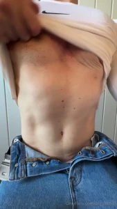 Big hard chest flexing part 3