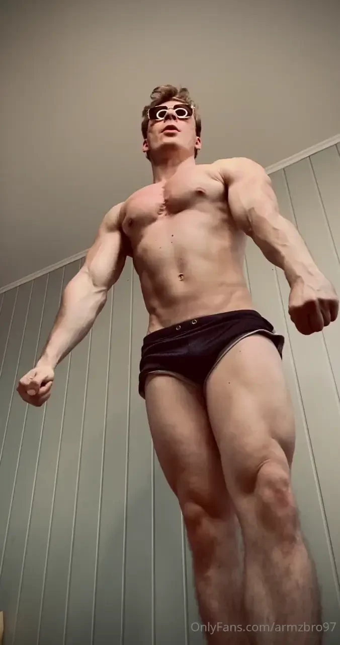 Freestyle pose down with rock music 