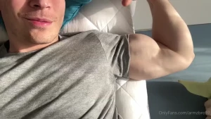 Happy halloween people muscle worship in bed