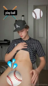 My naughty baseball coach asked me to stay after practice he told me