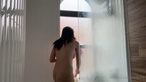 Hope you guys don t mind watching me masturbate in the shower hehe