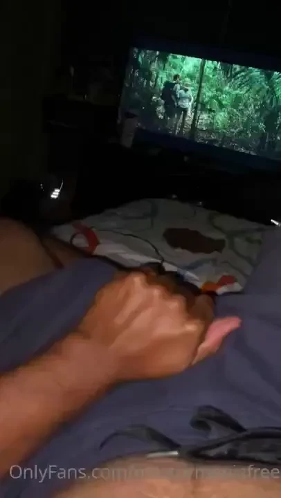 Movie night will you join me follow me in masturmania https onlyfans 