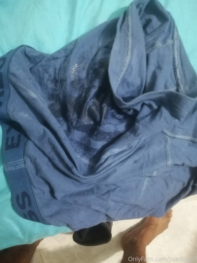 The proof of the crime would you like to smell my boxers full of cum 