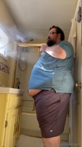Help me traverse this tiny bathroom while i undress for my shower hope