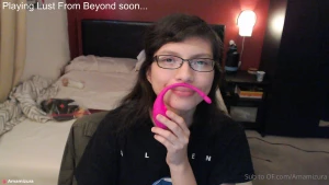 I m scared and ready we re chilling and playing lust from beyond today