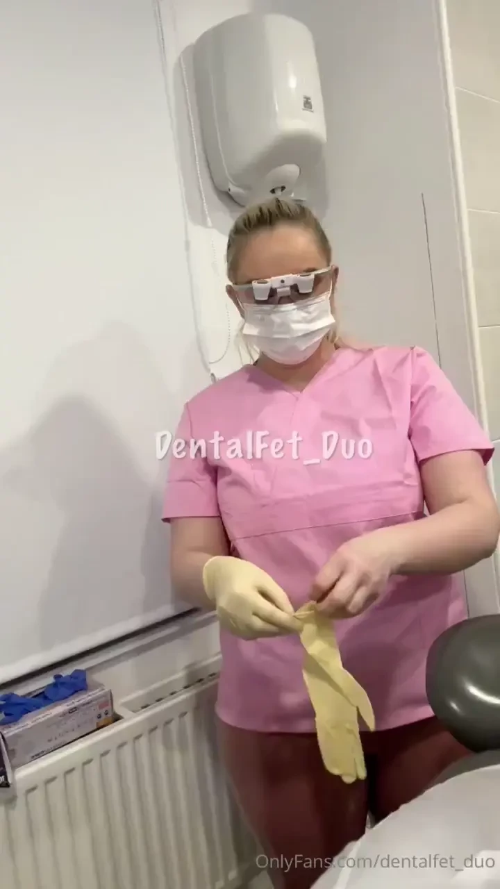 Do you think your dentist would realise you had a glove fetish if she 
