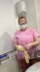 Do you think your dentist would realise you had a glove fetish if she