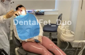 The moment amy had been dreading for weeks the dentists drill pushes