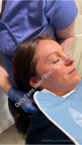 Monthly video trainee dentist amy is guided through her first filling