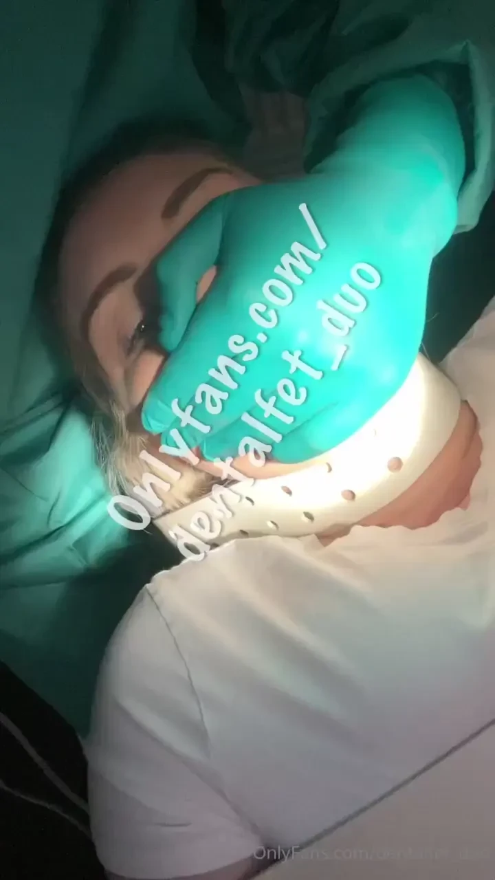 Who likes glove smothering a restrained patient on the dental chair 