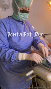 Prepping some tools before a big procedure posted on socials last