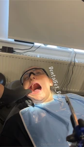 Numbing before a long thorough deep clean around amy s partially part 1