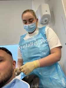 When your dentist catches you taking pictures of her whilst you re