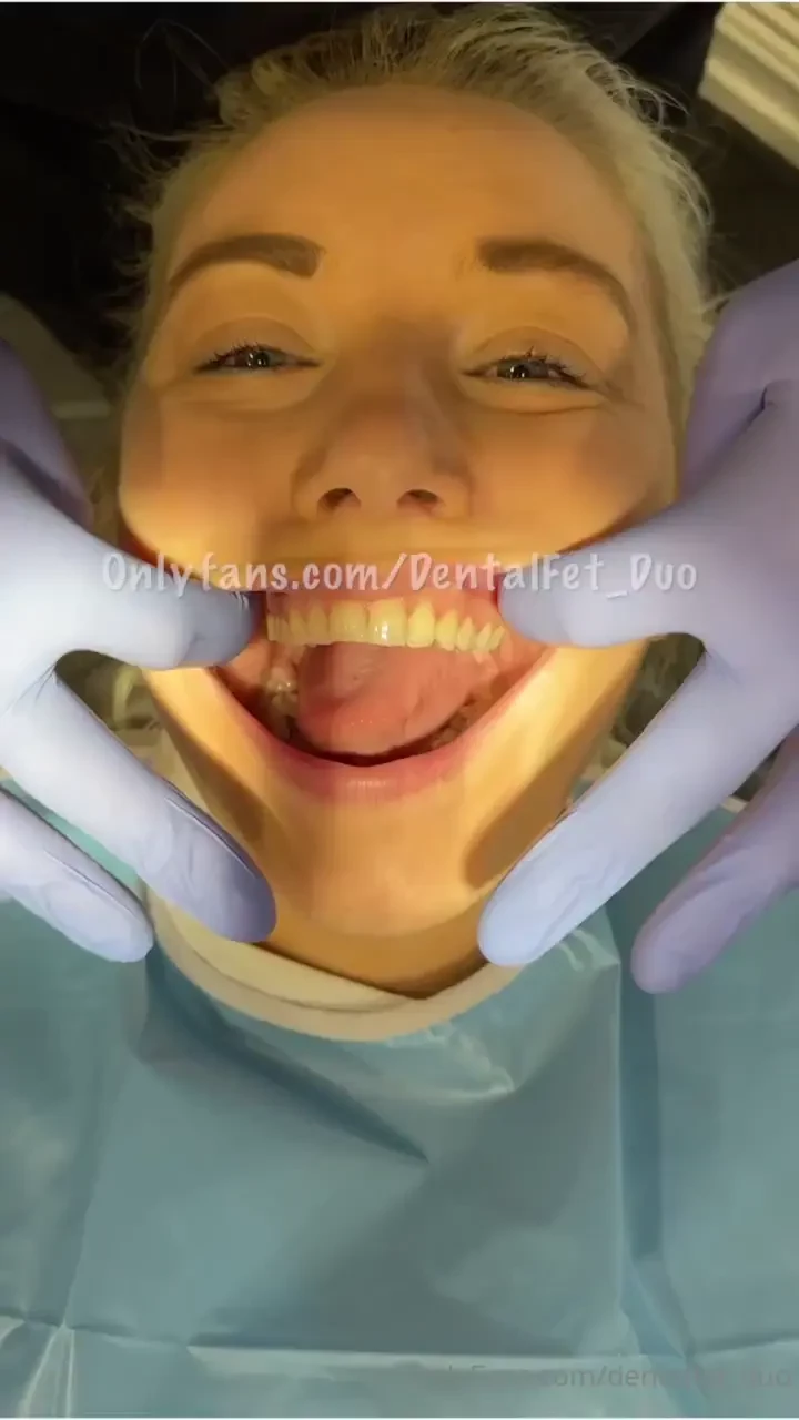 When you haven t had any in a while and the dentist puts his fingers 